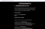 page coordonnées