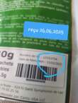 produit plus frais reçu en Juin 2025