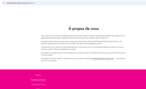 page a propos
