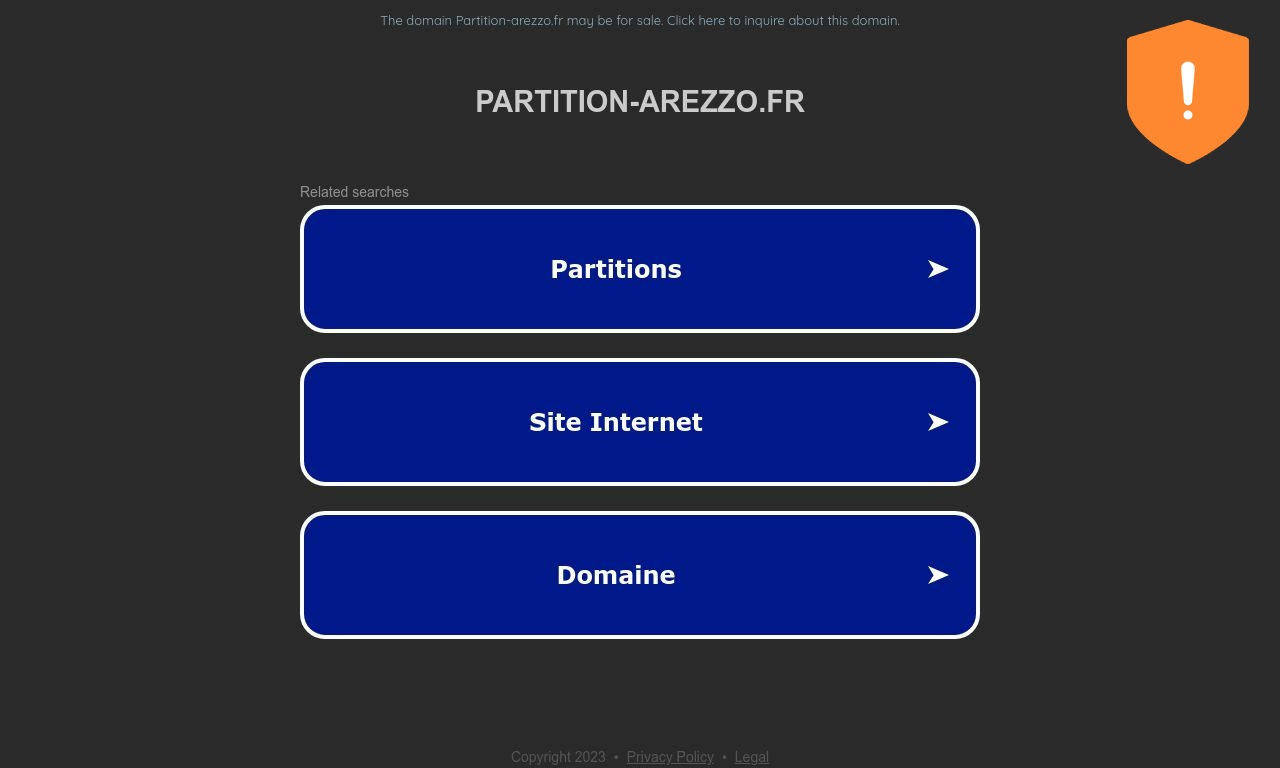 Avis Partition arezzo.fr Indice de confiance tr s faible 10